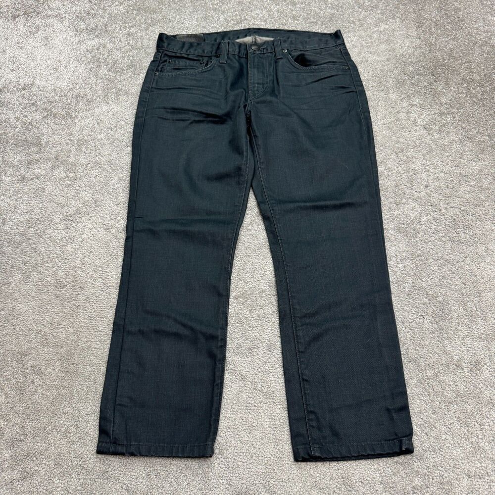 J Brand Mechanism Indigo Jeans Pants Mens 34 Straight Leg 100% Cotton 34x25